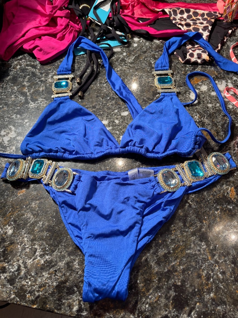 All sizes wide variety of beach bunny suits in every size shape and color